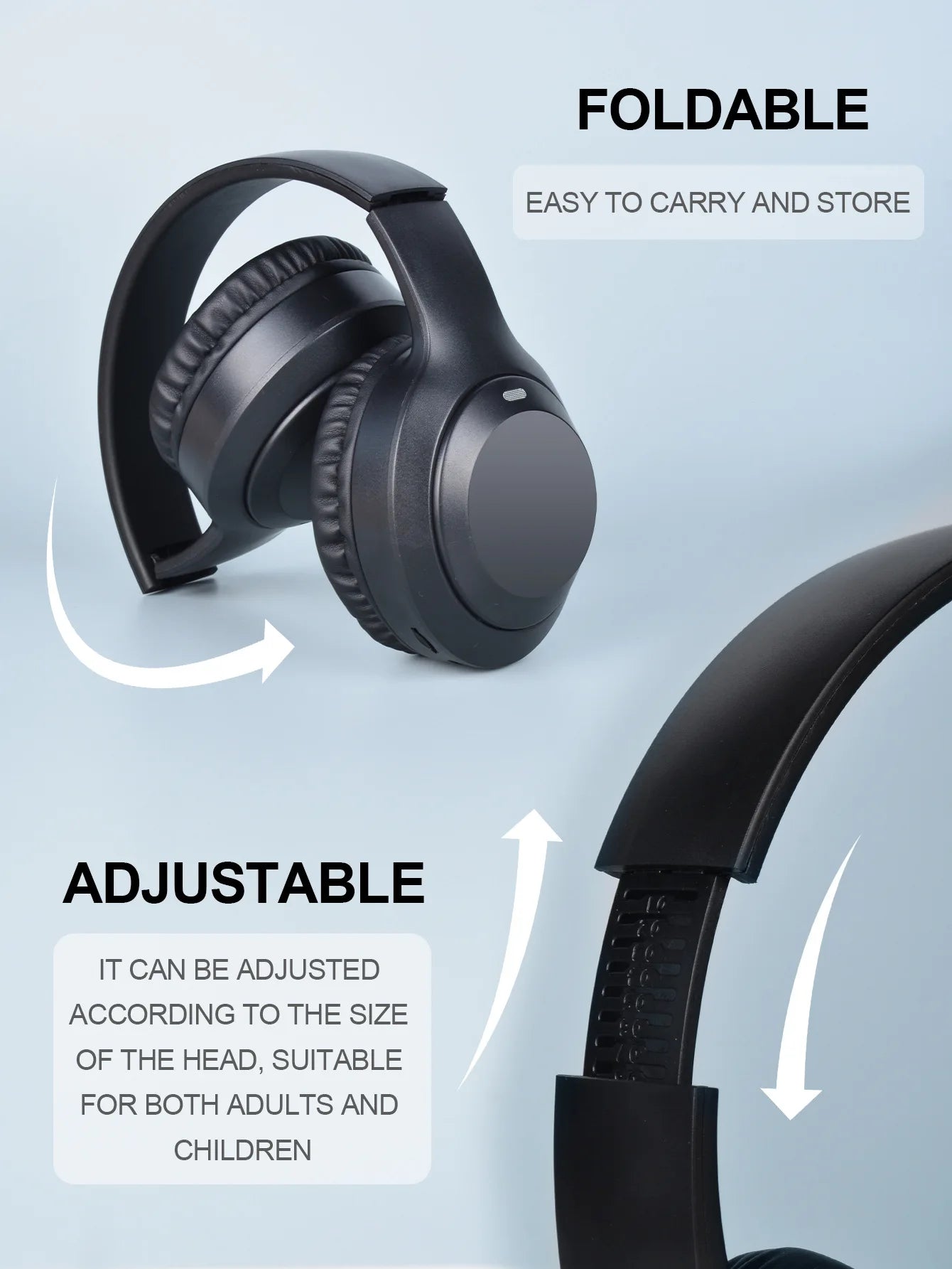 Wireless Bluetooth 5.3 Headphones