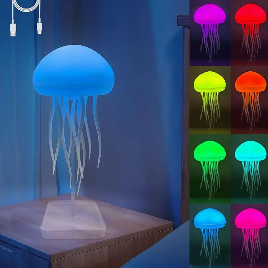 LunaGlow Jellyfish Lamp