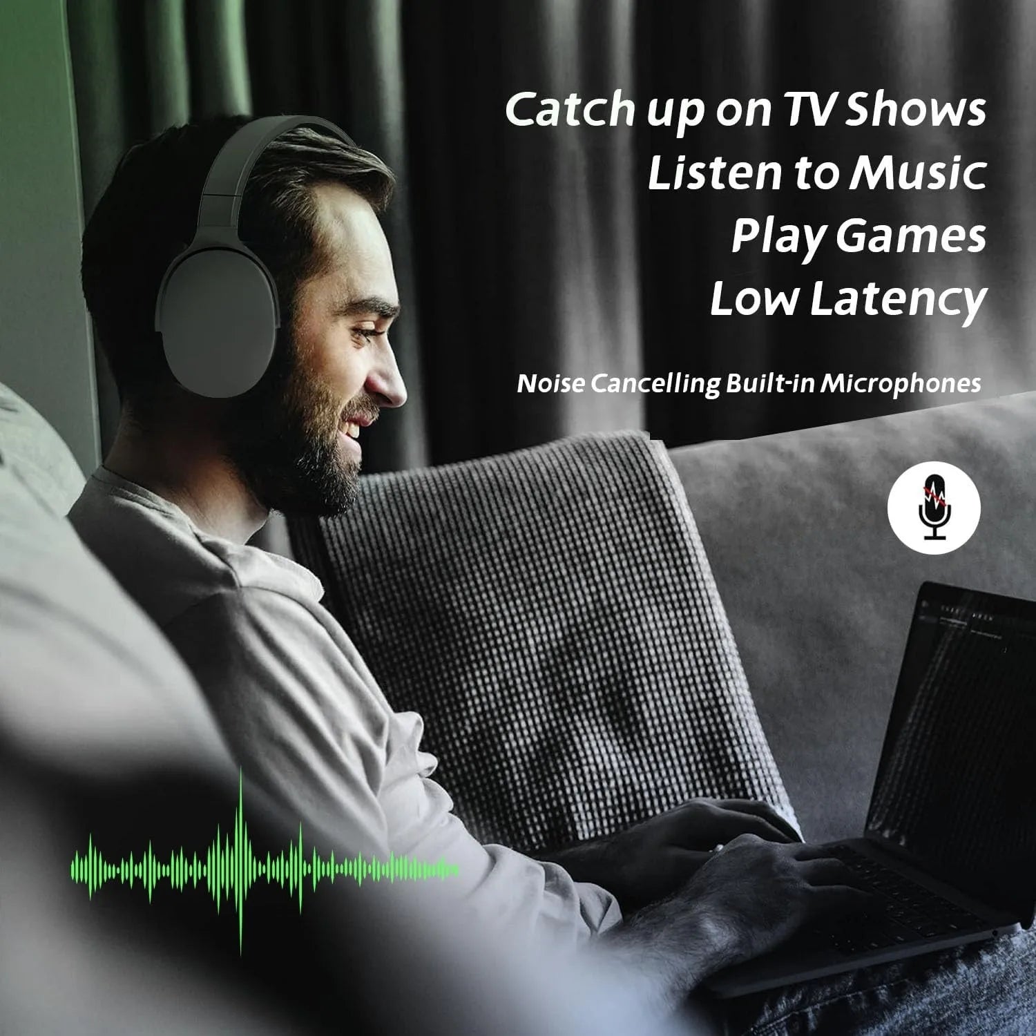 P2961 Wireless 5.3 Headphones