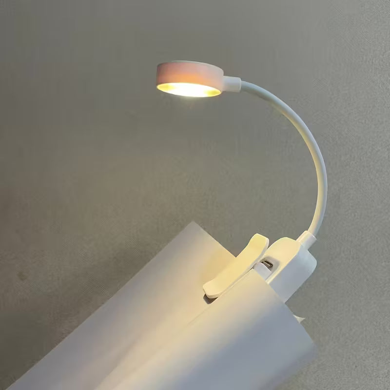 Adjustable Brightness Clip-On Reading Light